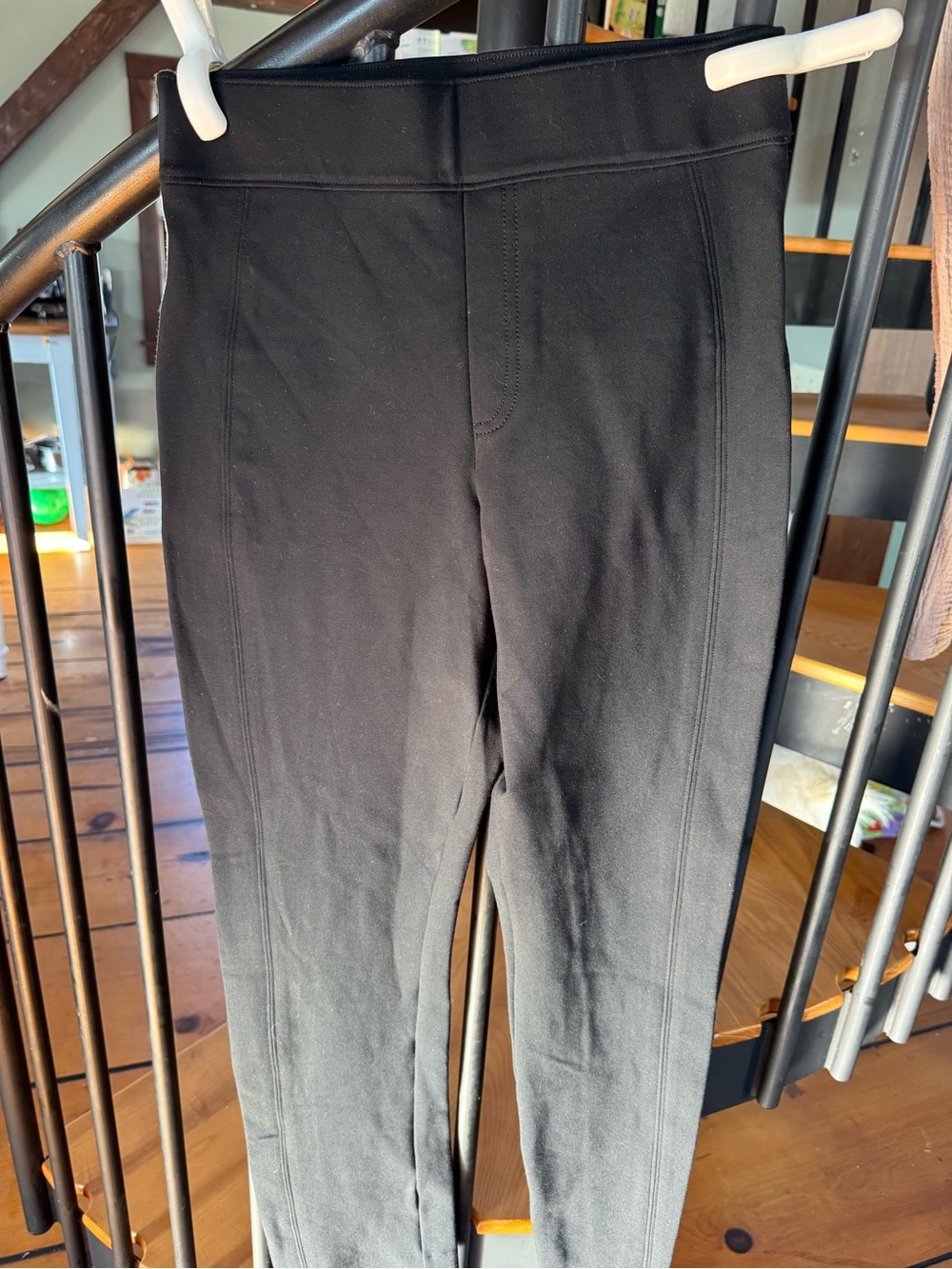 SPANX Smooth PerfectFit Slim Straight Pants in Black - Picture 2 of 4